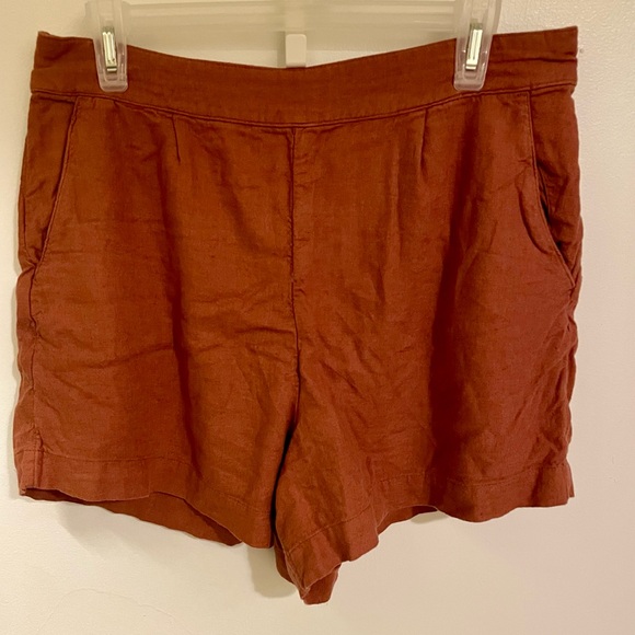 Abercrombie & Fitch Linen Blend Shorts - Picture 1 of 3